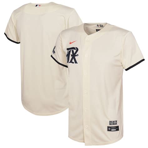 toddler texas rangers nike cream 2023 city connect replica jersey|Toddler Texas Rangers Nike Cream City Connect Replica Jersey.